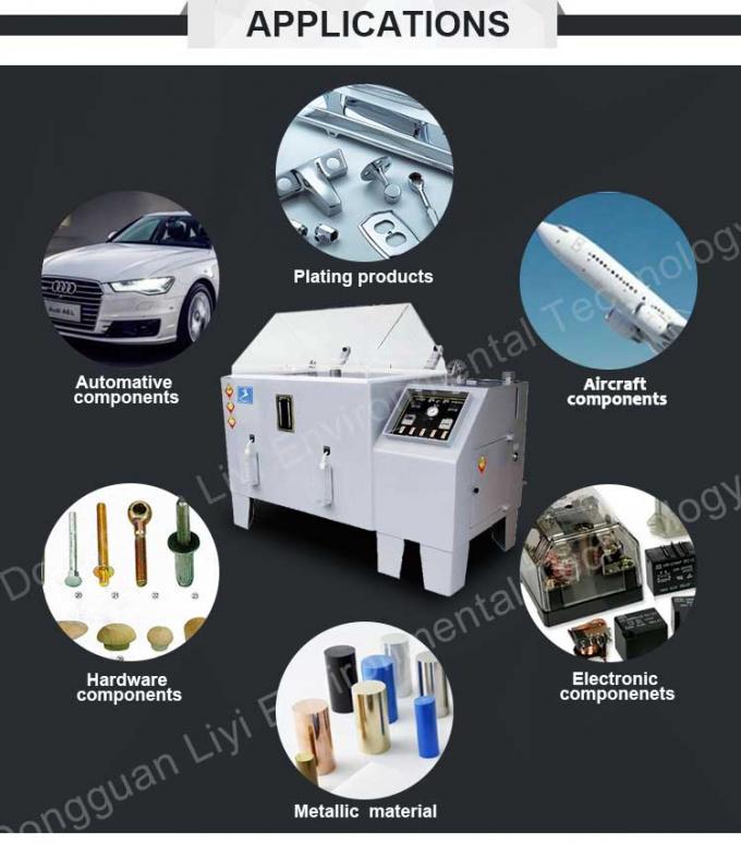 লিয়ি পেইন্ট সল্ট ফগ জারা টেস্ট ইকুইপমেন্ট চেম্বার সল্ট স্প্রে টেস্ট মেশিন 0