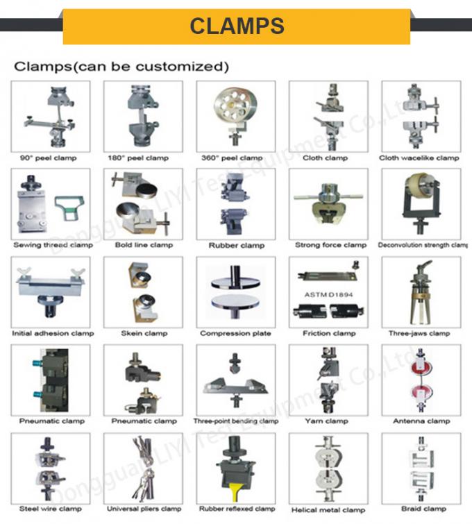 এক্সটেনসোমিটার সহ ইলেকট্রনিক ইউনিভার্সাল টেনসাইল টেস্টিং মেশিন 2