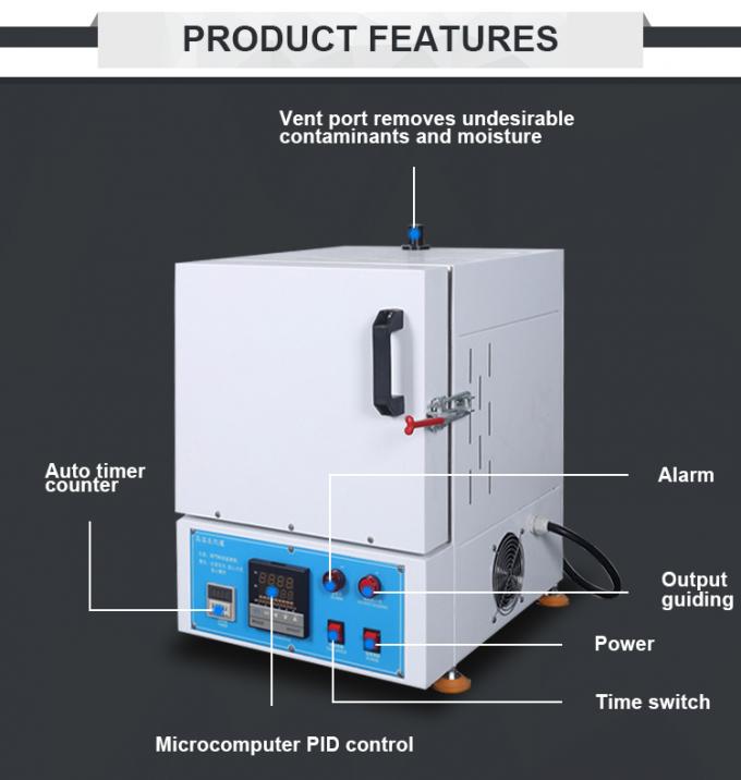 Liyi 1200°C Muffle Furnace front view