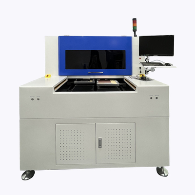 ডাবল টেবিল CO2 লেজার কাটিয়া মেশিন প্লেট ধাতু Nonmetal FPC বিভাজন