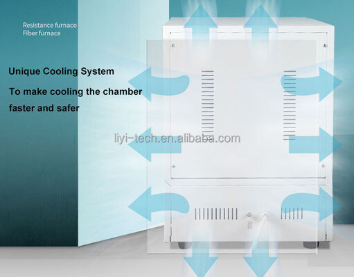 ছোট ল্যাব ব্যবহারের জন্য দ্রুত গরম করার ৭০০-৮০০ ডিগ্রি ১০০০ মাফল ফার্নেস তাপ চিকিত্সা ওভেন ফার্নেস