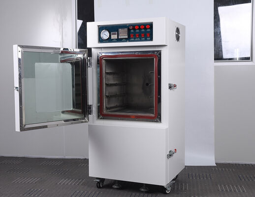 Liyi 200 ডিগ্রী উচ্চ তাপমাত্রা ভ্যাকুয়াম শুকানোর সরঞ্জাম পাম্প ভ্যাকুয়াম চেম্বার চুলা সঙ্গে