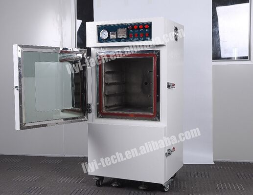 Liyi 200 ডিগ্রী উচ্চ তাপমাত্রা ভ্যাকুয়াম শুকানোর সরঞ্জাম পাম্প ভ্যাকুয়াম চেম্বার চুলা সঙ্গে