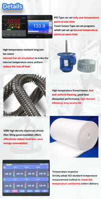 Liyi কাস্টমাইজড উচ্চ তাপমাত্রা বড় নিরাময় চুলা গরম বায়ু সার্কুলেশন ল্যাবরেটরি গরম চুলা শিল্প শুকানোর চুলা দাম